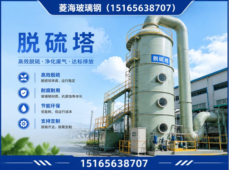 昌乐县脱硫塔展示图